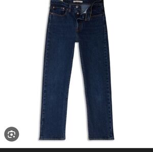 NWT! Womens Levis Dark Wash Wedgie Fit Jeana Size 27